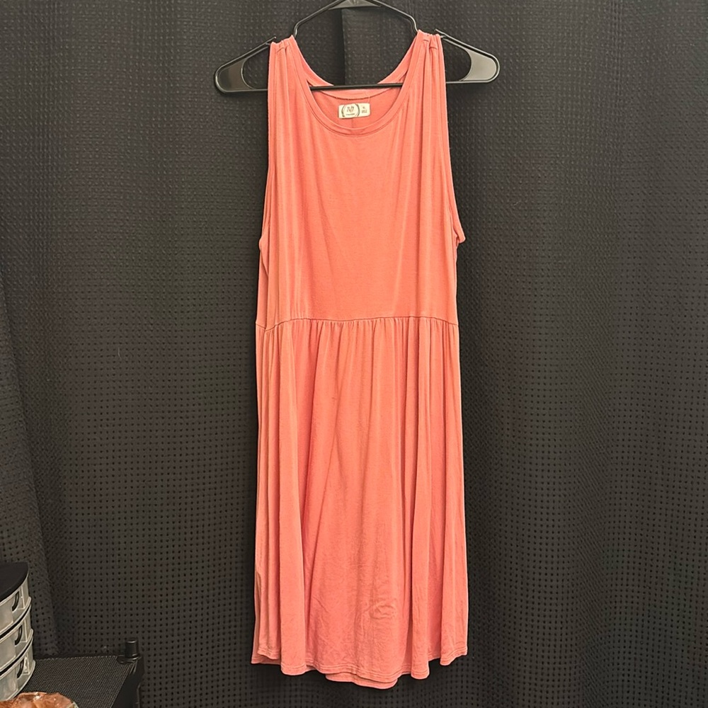 XL tank top dress with pockets